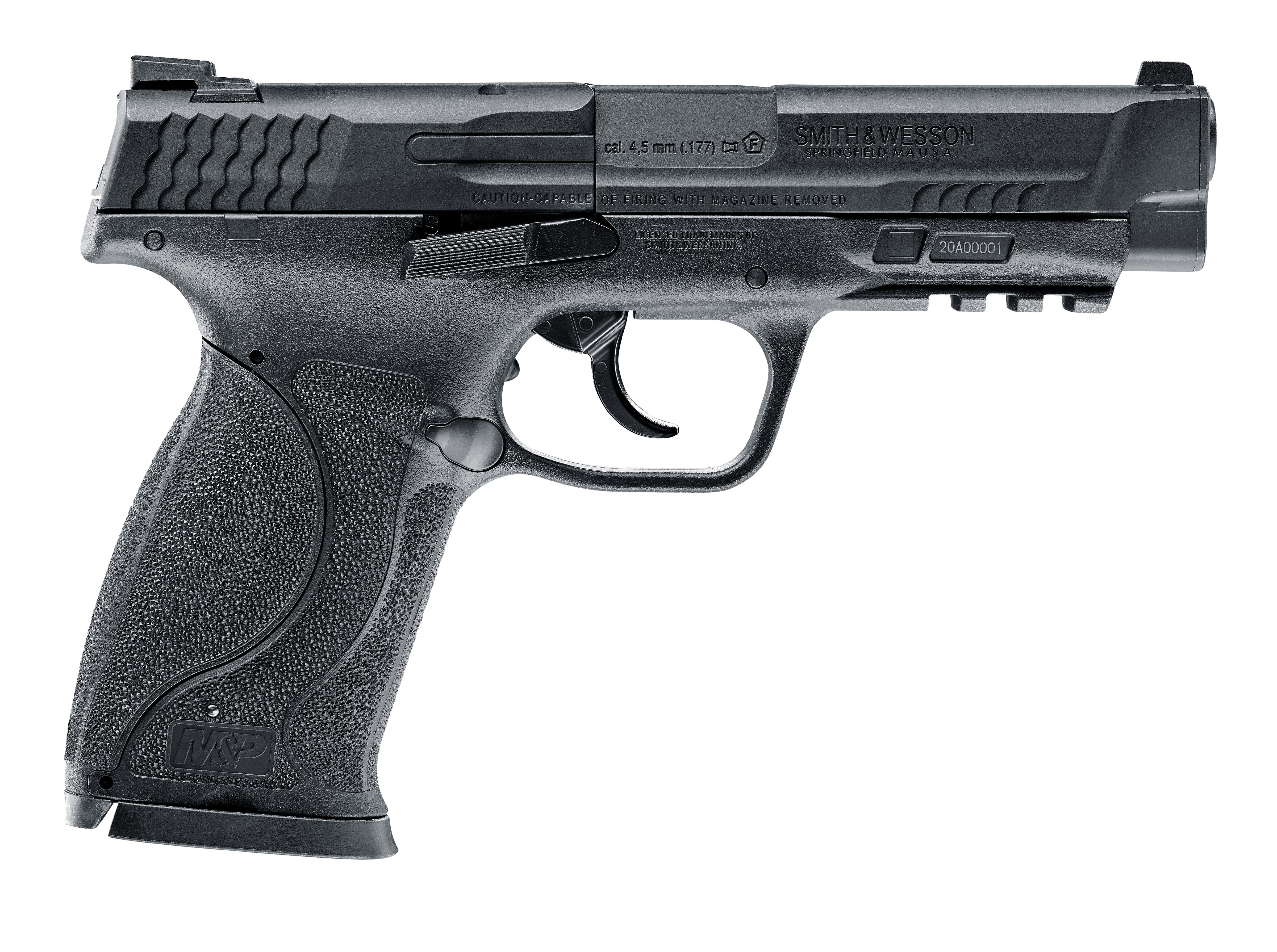 Smith & Wesson M&P 45 M2.0 Pistole, Ansicht von der rechten Seite