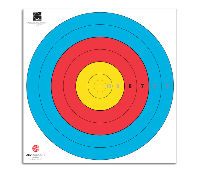 World_Archery_Federation_80_cm_Centre_6_Ring_Scheibenauflage