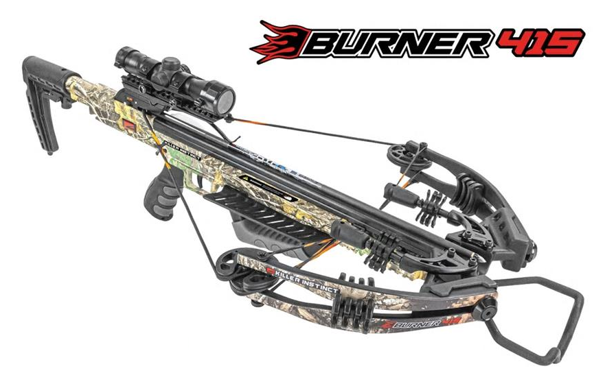 Killer Instinct Compound Armbrust  Burner 415 Pro Set in Camo