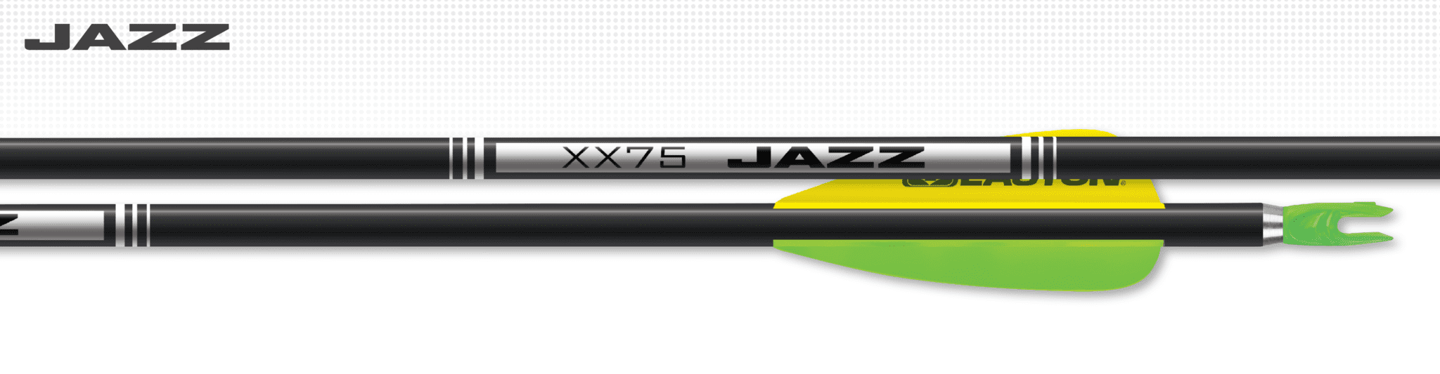 Easton XX75 Jazz Black Aluminium Fertigpfeil (12 Stk.)