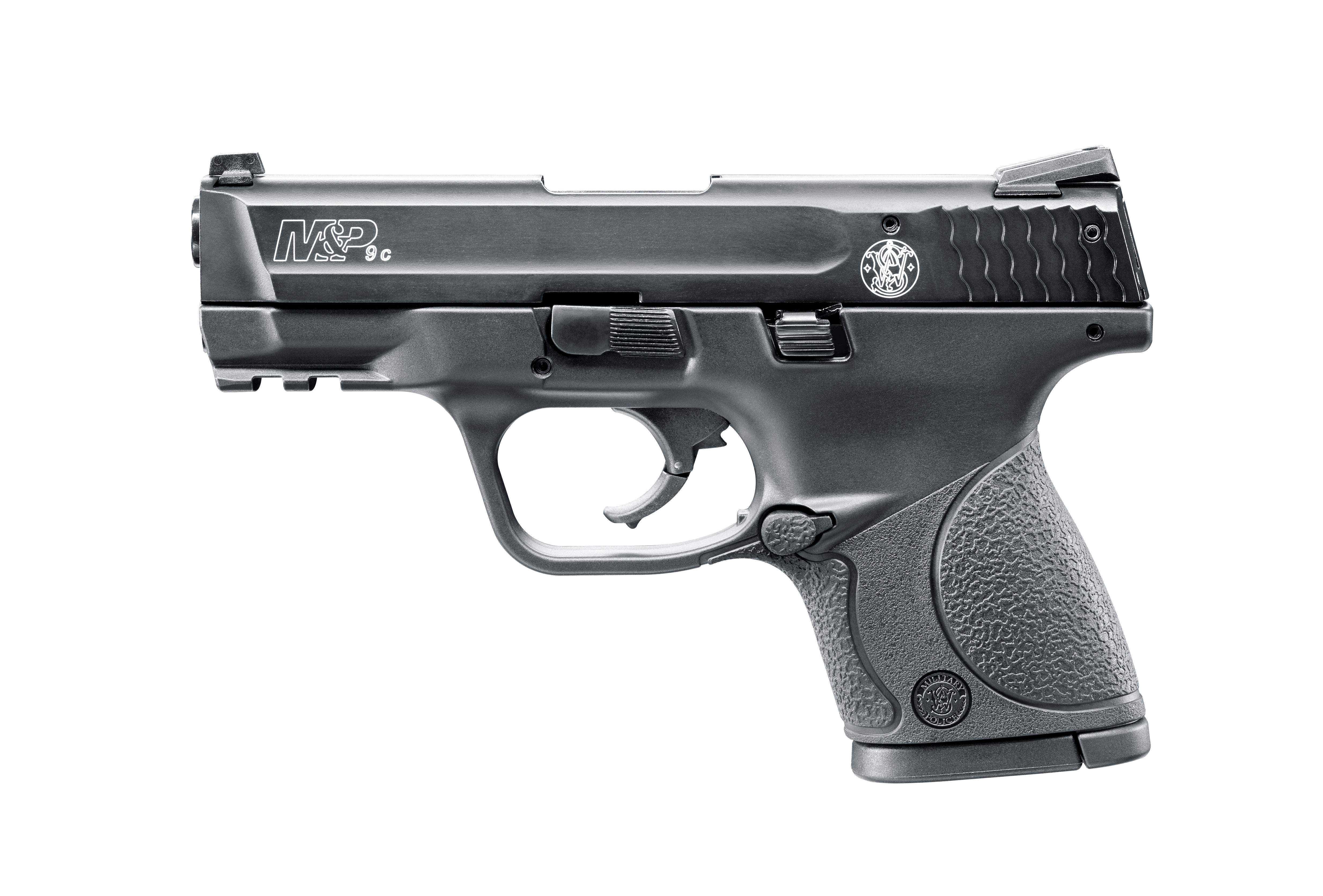 Smith&Wesson M&P9c Schreckschuss-Pistole Ansicht von links