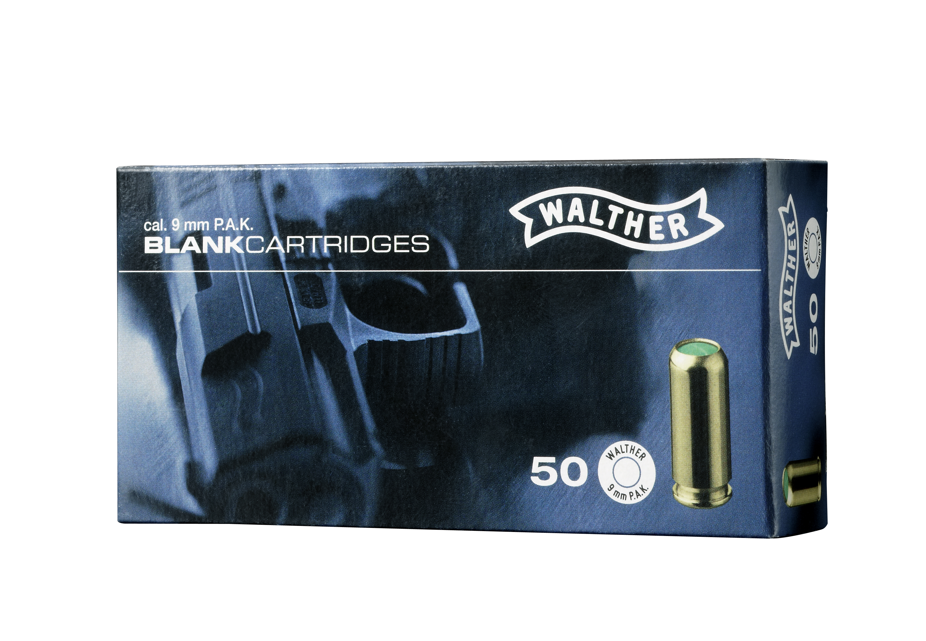Walther Platzpatronen cal. 9 mm P.A.K.